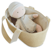 Doudou et Compagnie Baby Baby In Travel Cradle Gray