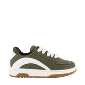Dsquared2 amable unisex sneakers ejército