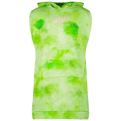 Vestido de niñas para niños de Pinko Fluorine Verde