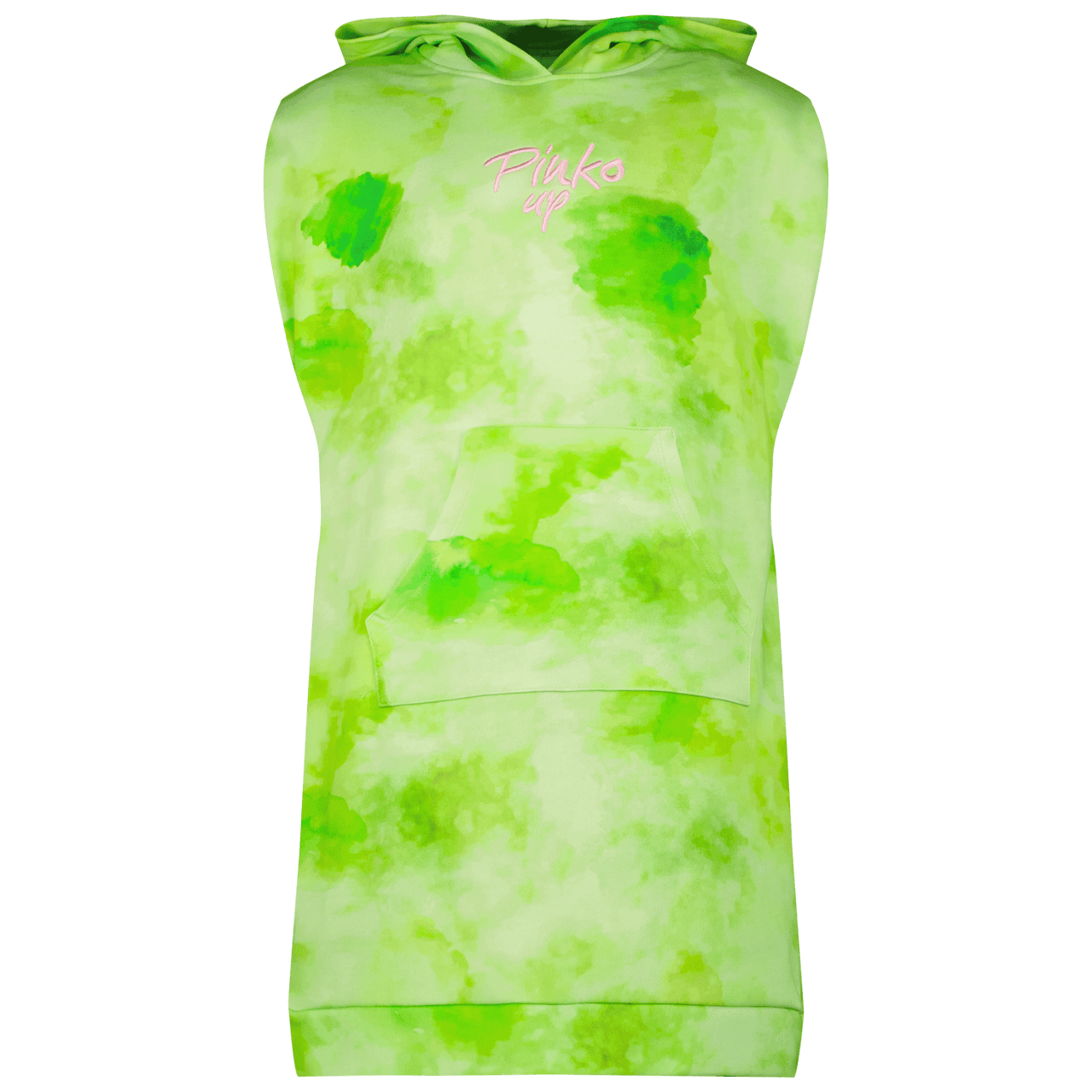 Pinko Kinder Meisjes Jurk Fluor Groen 10Y