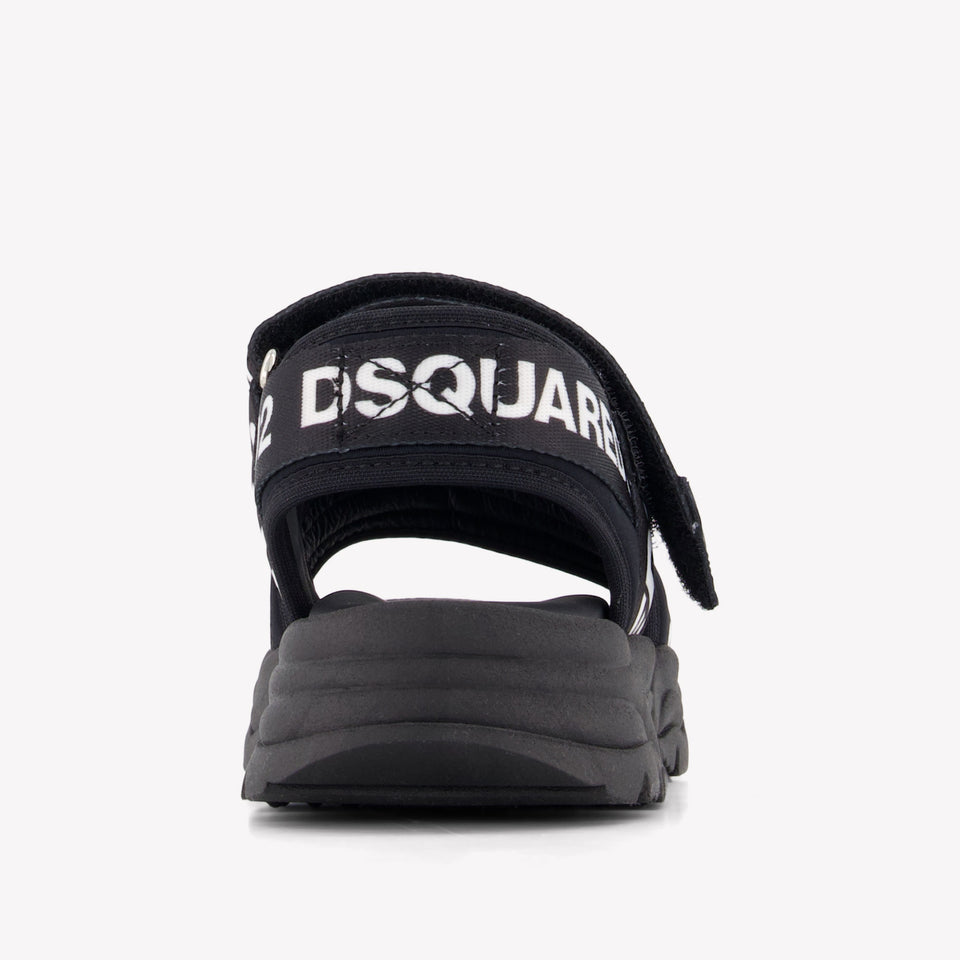 Dsquared2 Chicos Sandalias en Negro