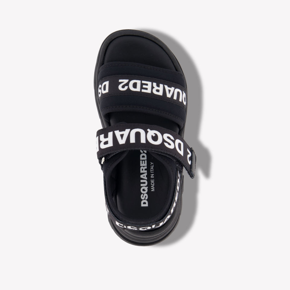 Dsquared2 Chicos Sandalias en Negro