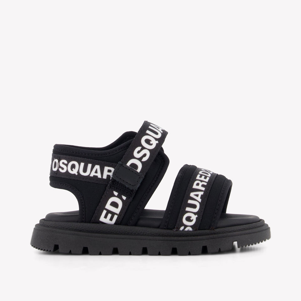 Dsquared2 Chicos Sandalias en Negro