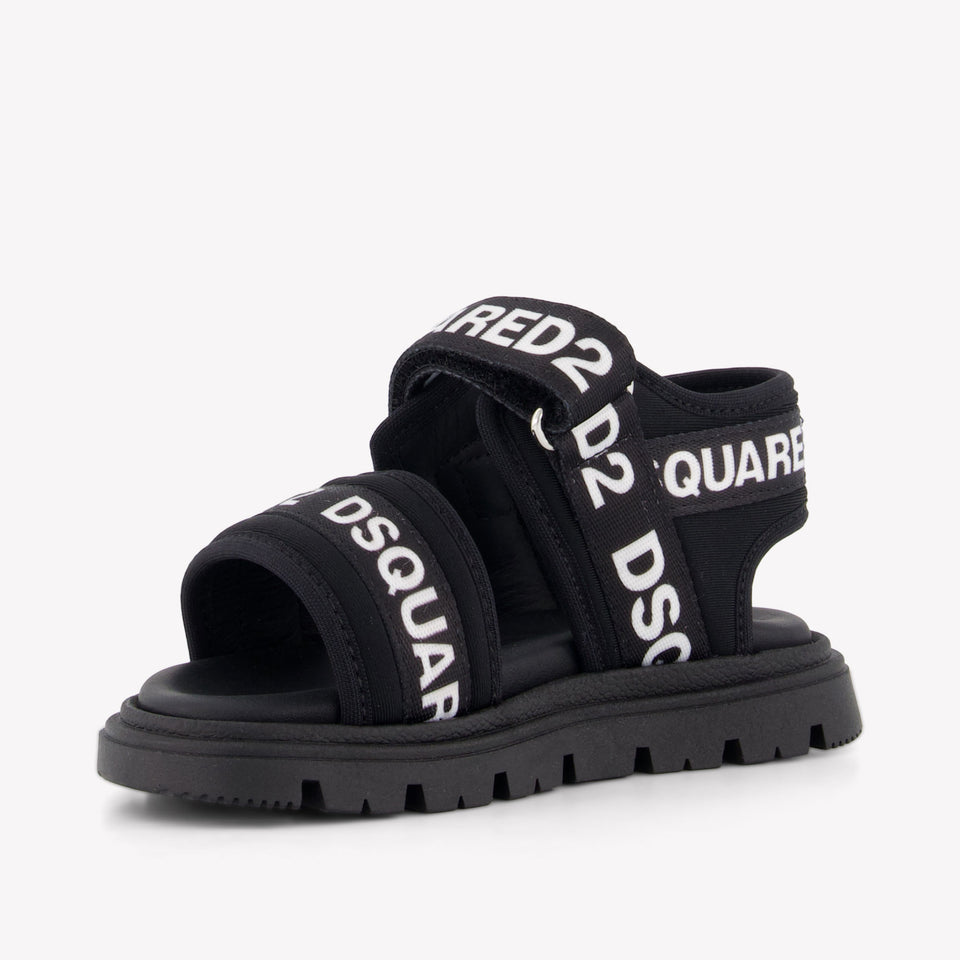 Dsquared2 Chicos Sandalias en Negro
