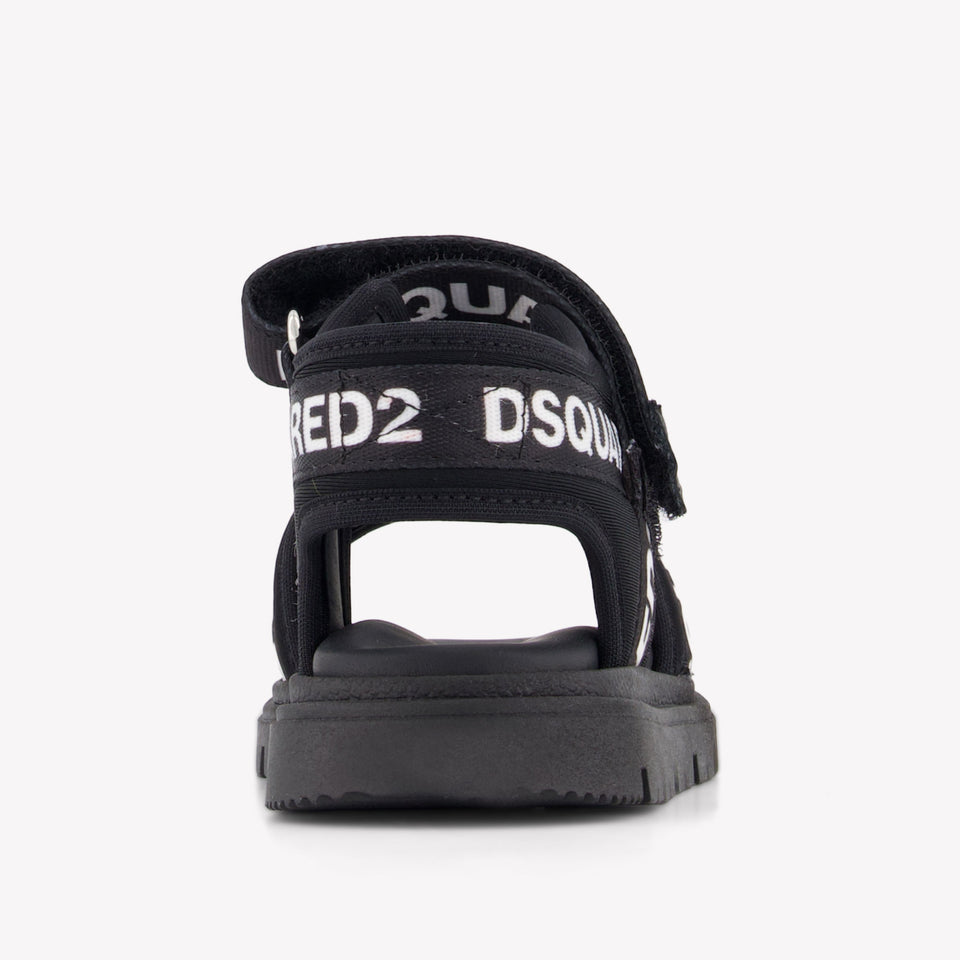 Dsquared2 Chicos Sandalias en Negro