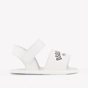 Dsquared2 Baby Jongens Sandalen in Wit