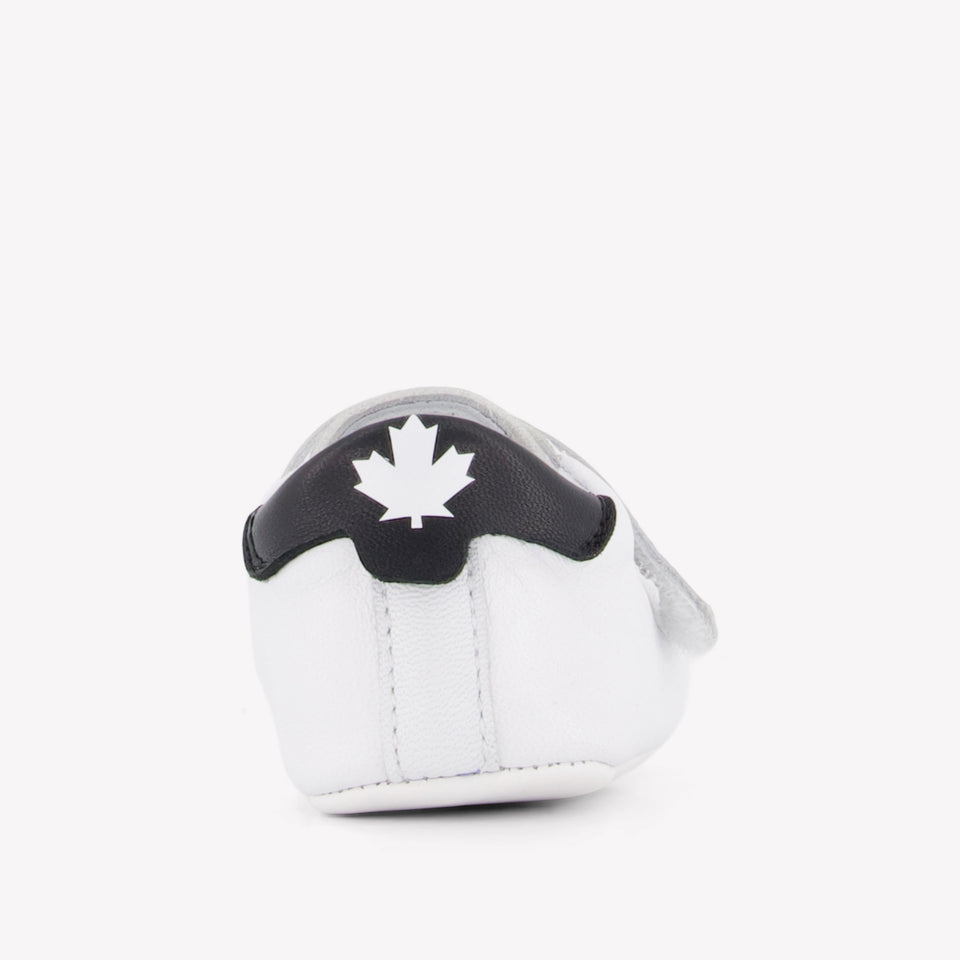 Dsquared2 Baby Unisex Sneakers In White