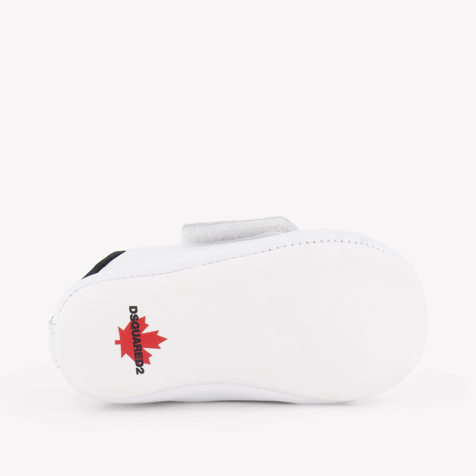 Dsquared2 Baby Unisex Sneakers In White