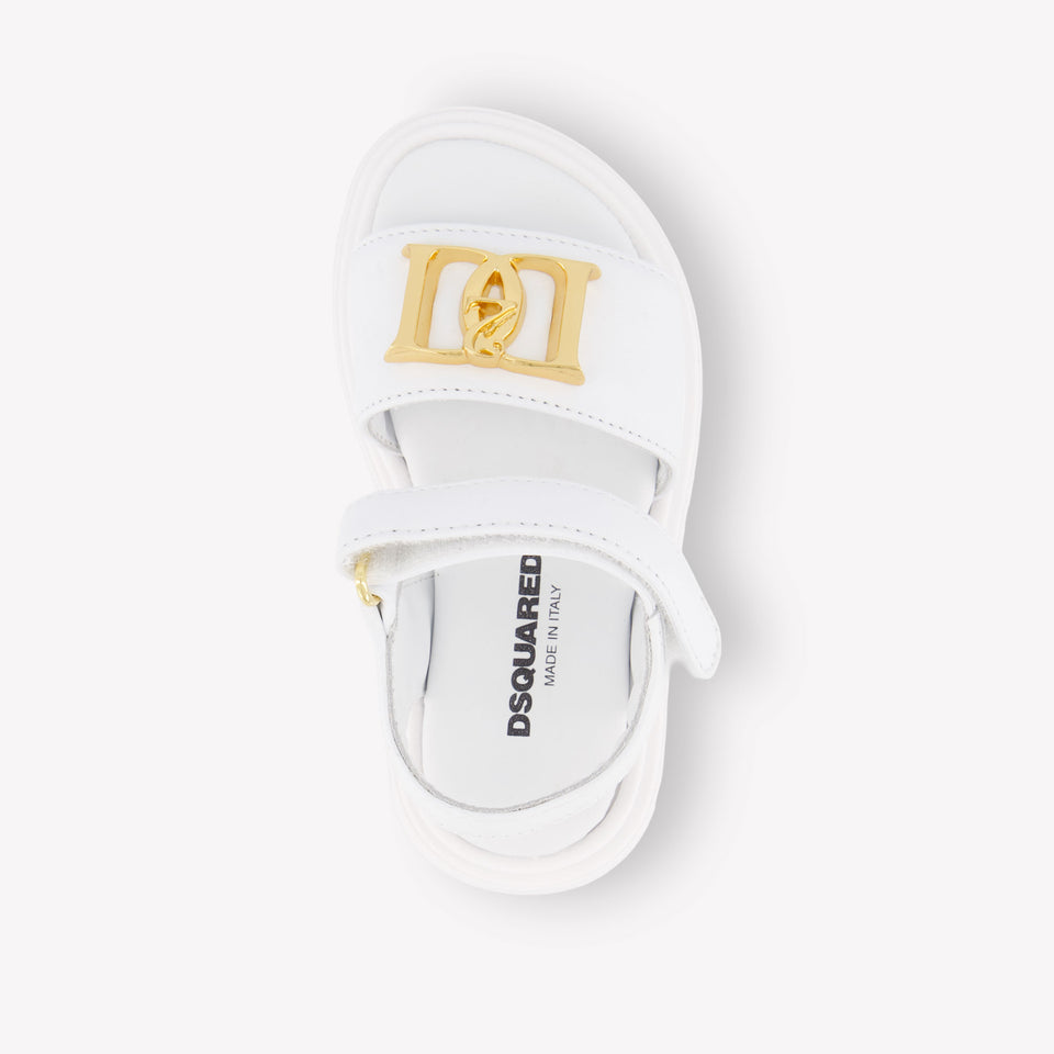 Dsquared2 Meisjes Sandalen In Wit