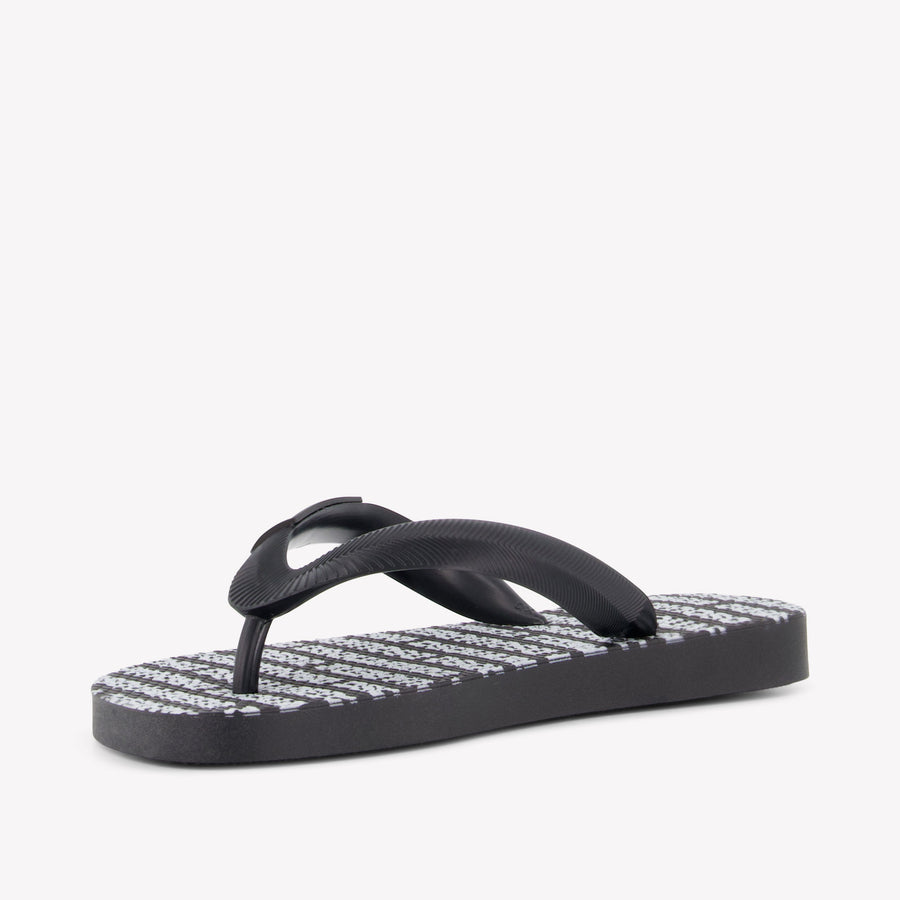 Dsquared2 Garçons Pantoufles Noir