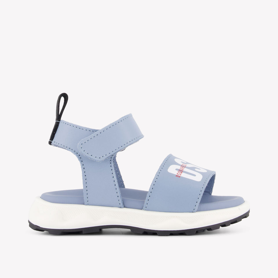 Dsquared2 Girls Sandals In Light Blue