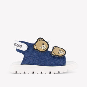 Moschino Unisex-Sandalen in Jeans