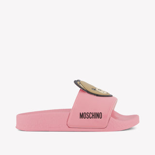 Moschino Unisex-Hausschuhe Rosa