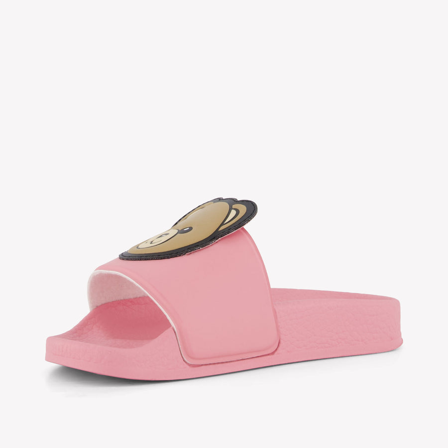 Moschino Unisex-Hausschuhe Rosa