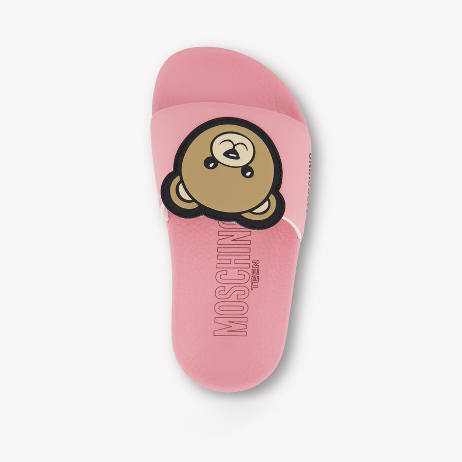 Moschino Unisex-Hausschuhe Rosa
