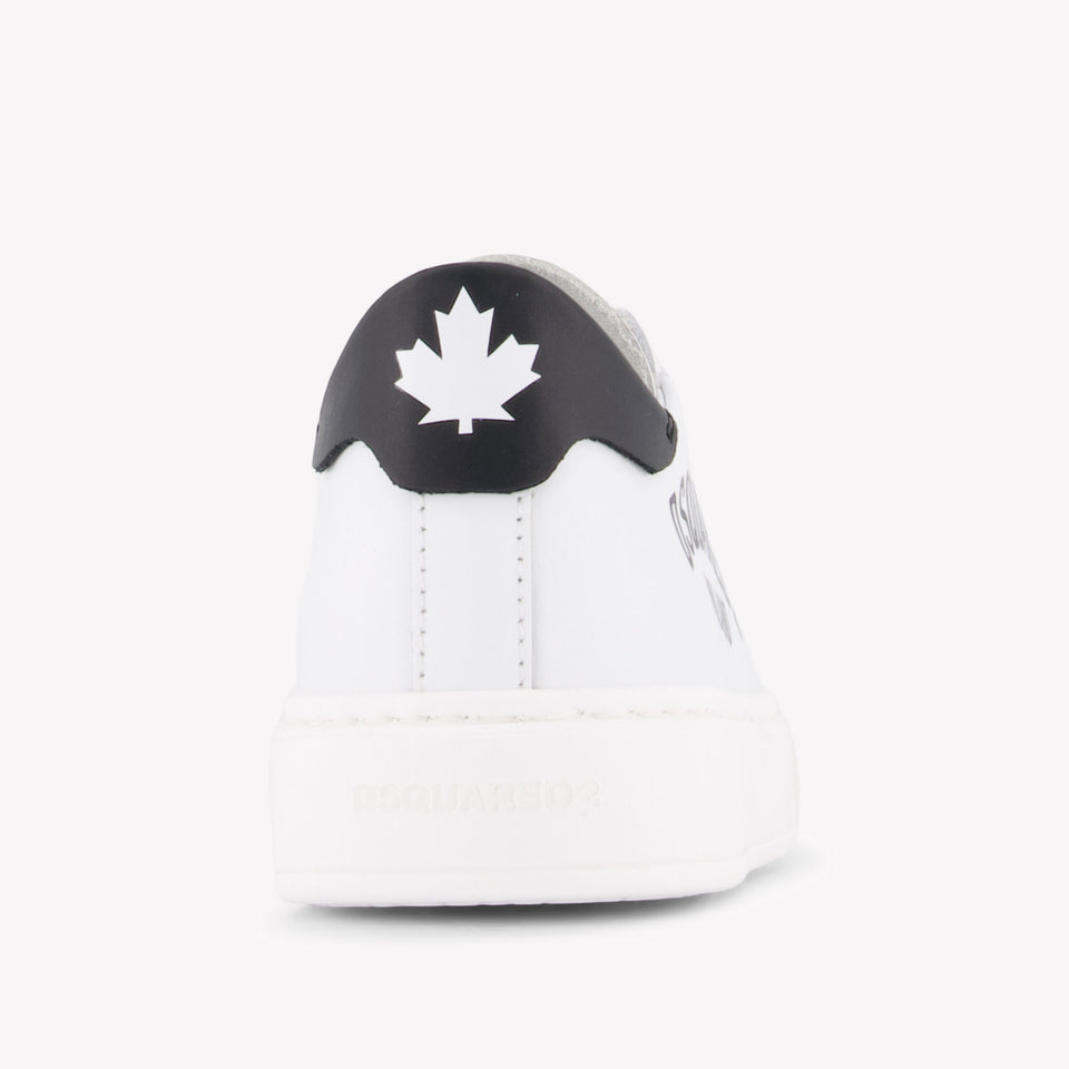 Dsquared2 Unisex Scarpe da ginnastica dentro Bianco