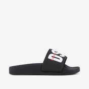 Dsquared2 Jungen Hausschuhe rein Schwarz