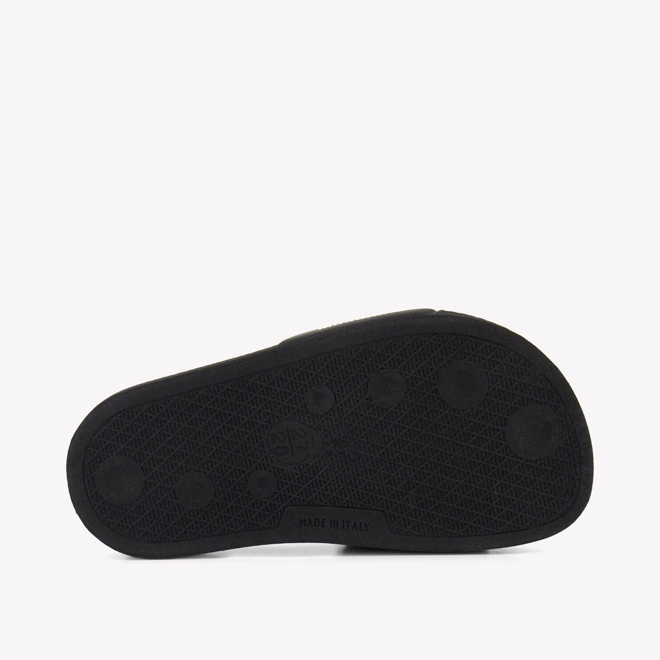 Moschino Unisex-Hausschuhe Schwarz