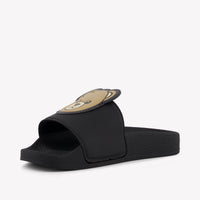 Moschino Unisex-Hausschuhe Schwarz