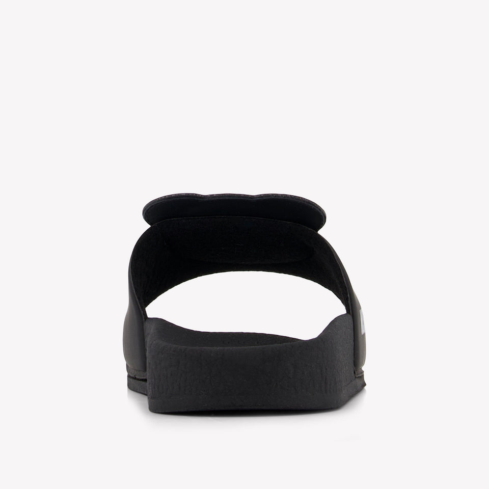 Moschino Unisex-Hausschuhe Schwarz