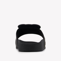 Moschino Unisex-Hausschuhe Schwarz
