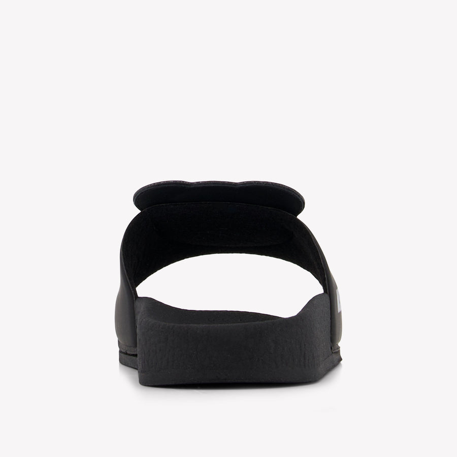 Moschino Unisex-Hausschuhe Schwarz