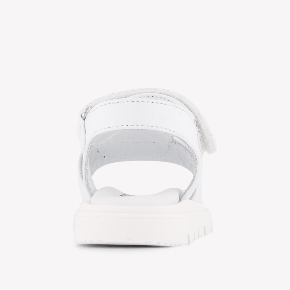 Moschino Unisexe Sandales dedans Blanc