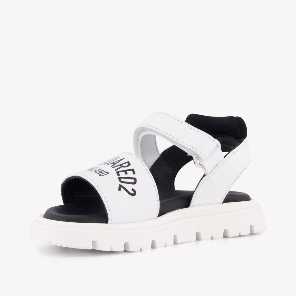 Dsquared2 Unisex Sandals In White