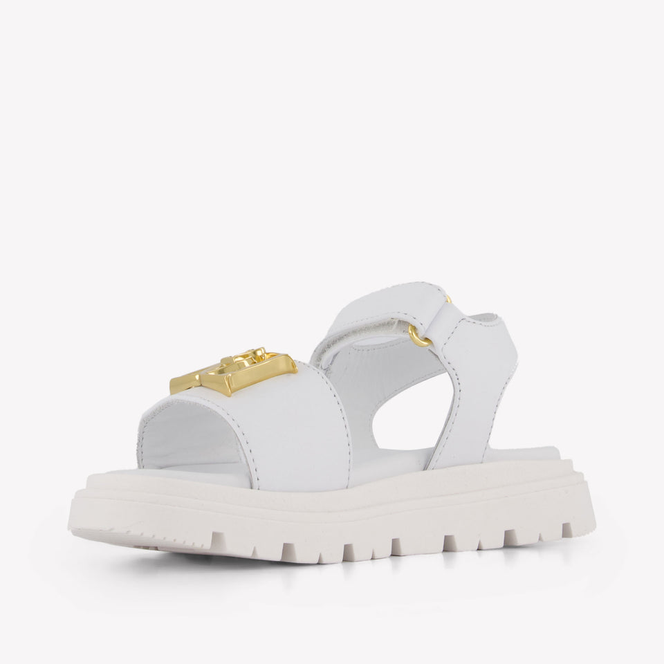 Dsquared2 Girls Sandals In White
