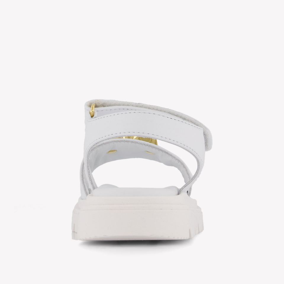 Dsquared2 Girls Sandals In White