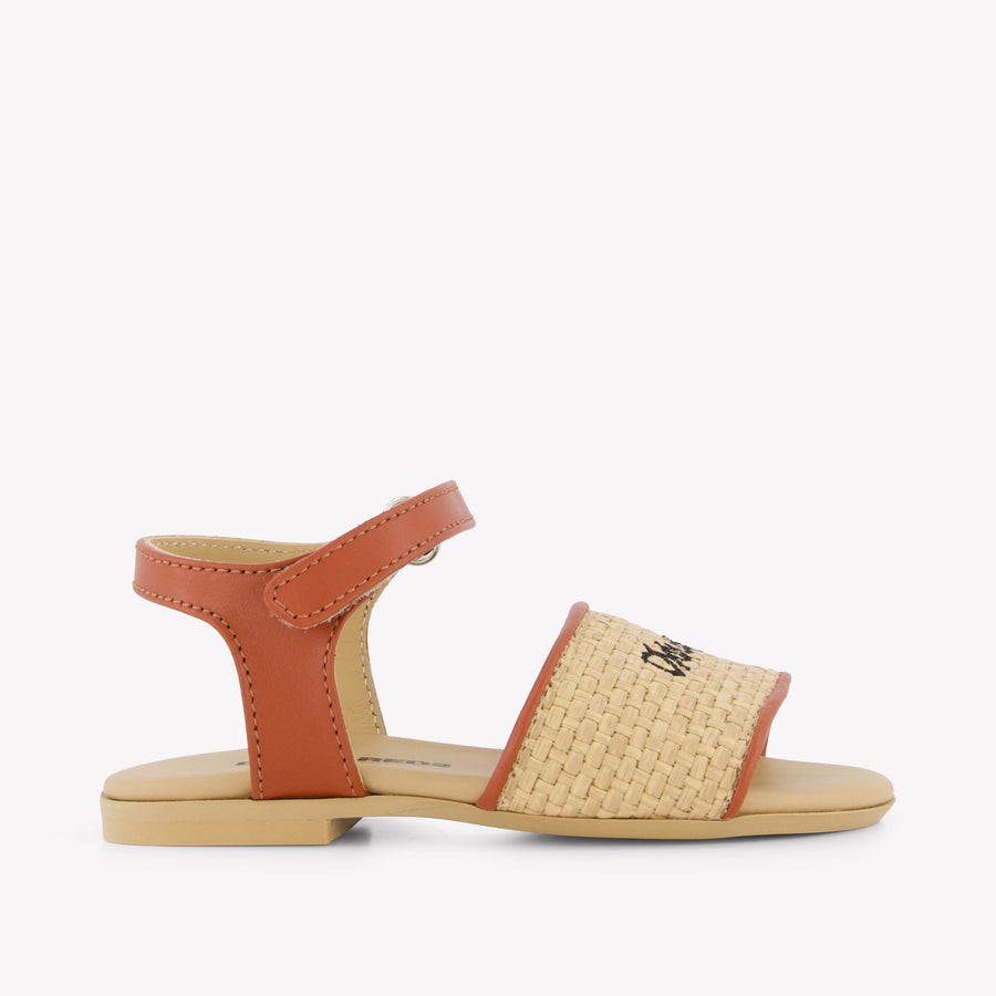 Dsquared2 Kinder Meisjes Sandalen In Beige