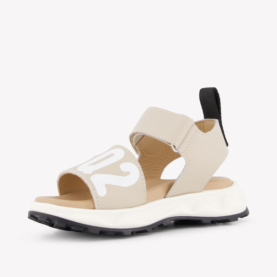 Dsquared2 Meisjes Sandalen In Beige