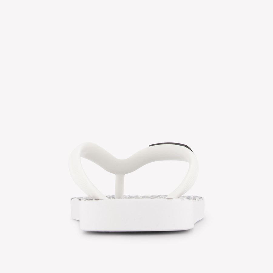 Dsquared2 Garçons Pantoufles Blanc