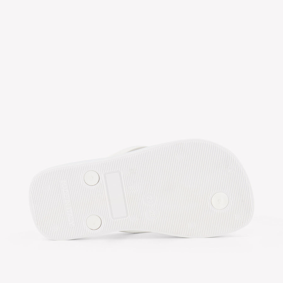Dsquared2 Garçons Pantoufles Blanc