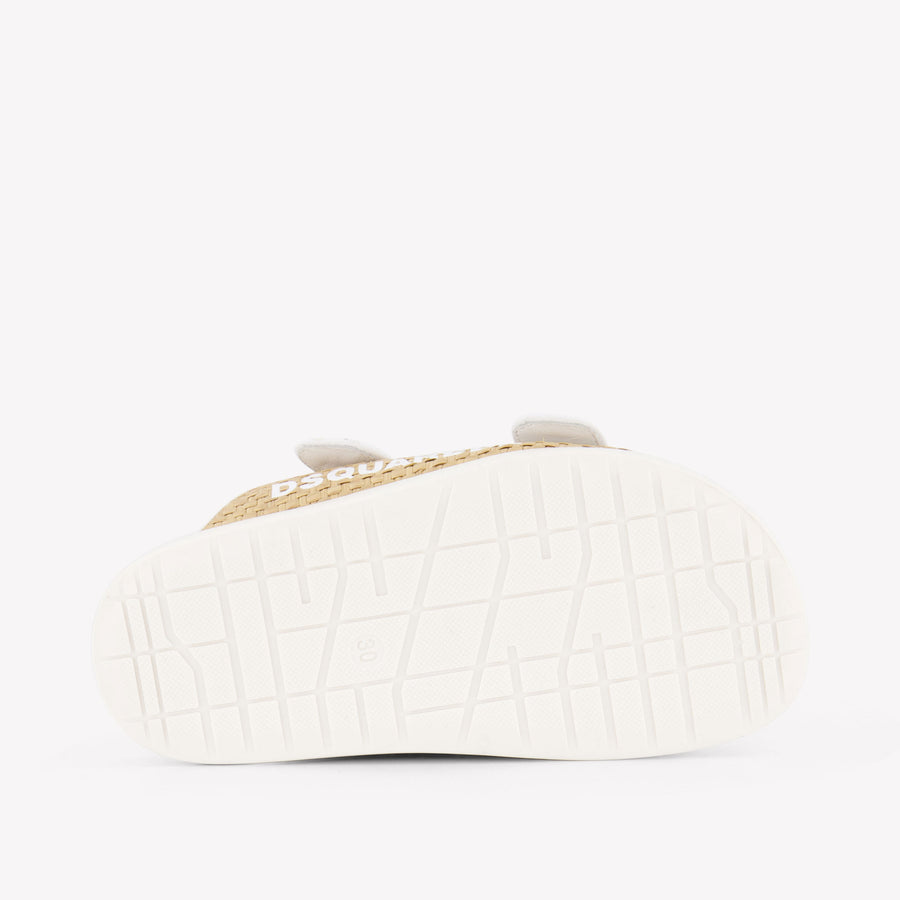 Dsquared2 Chicas Zapatillas en Beige