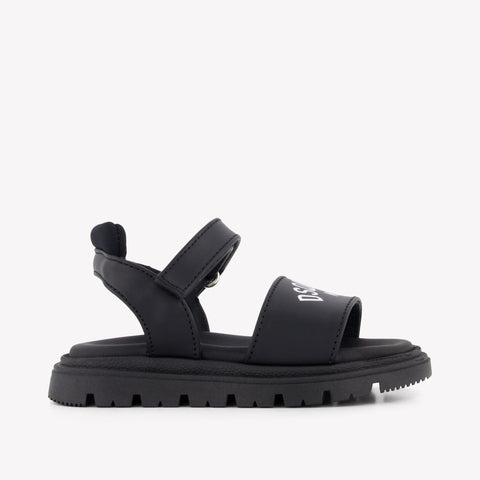 Dsquared2 Unisex Sandali dentro Nero