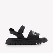 Dsquared2 Unisex Sandali dentro Nero