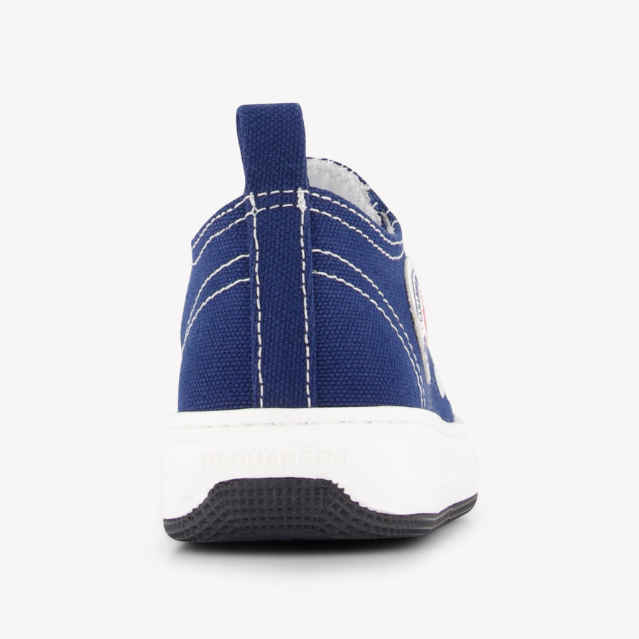 Dsquared2 Unisex Sneakers In Marineblau