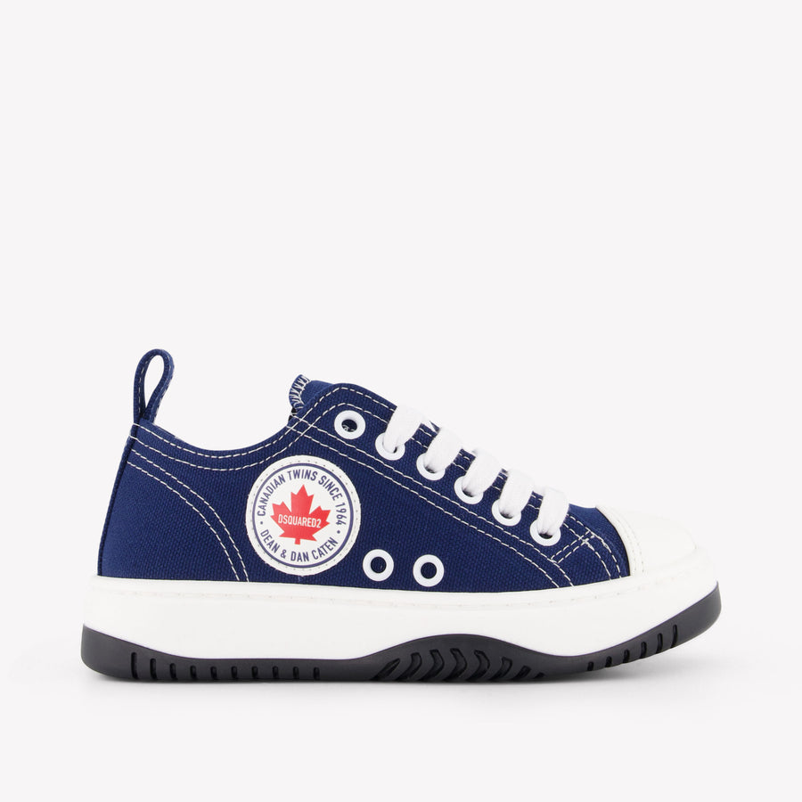 Dsquared2 Kinder Unisex Sneakers In Navy