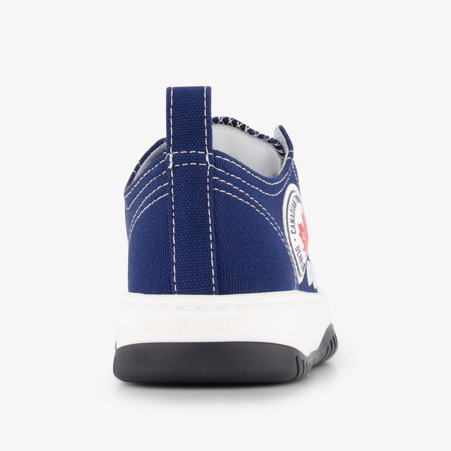 Dsquared2 Unisex Sneakers In Marineblau