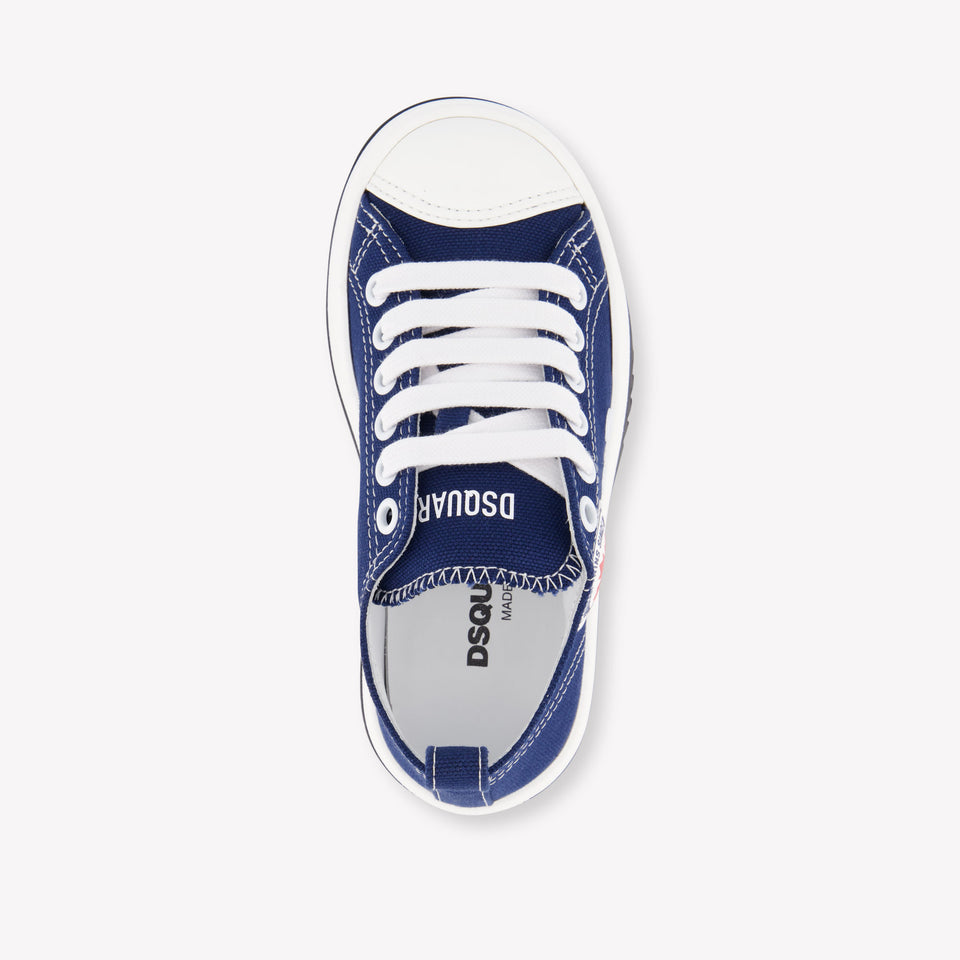 Dsquared2 Unisex Sneakers In Marineblau