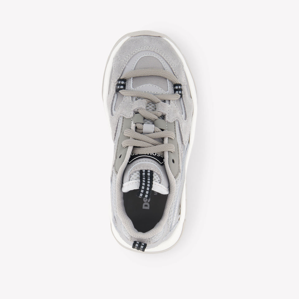 Dsquared2 Unisex Zapatillas en Gris Claro