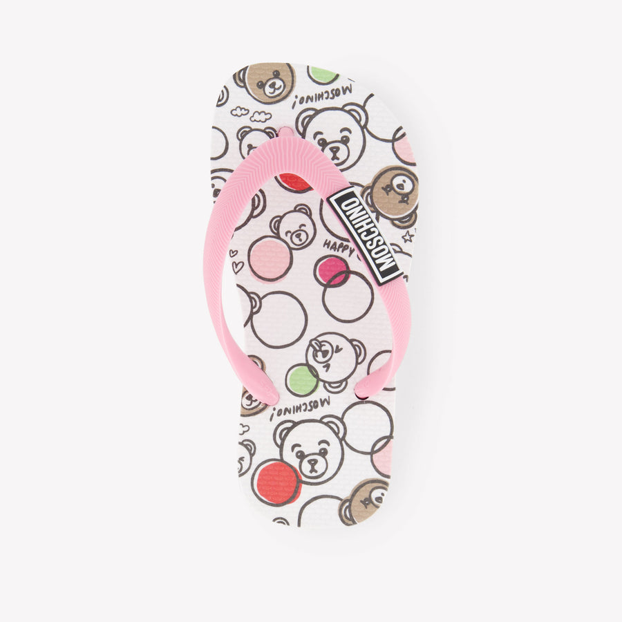 Moschino Ragazze Pantofole dentro Rosa