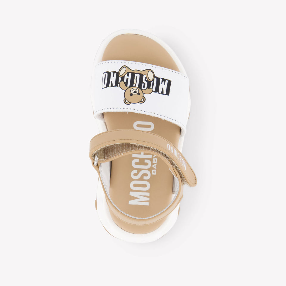 Moschino Unisex Sandalias en Beige