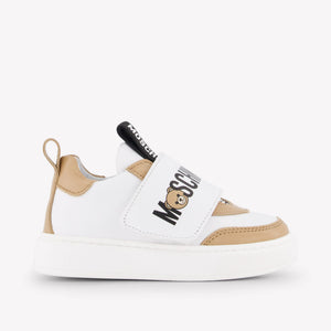 Moschino Unisexe Baskets dans Beige