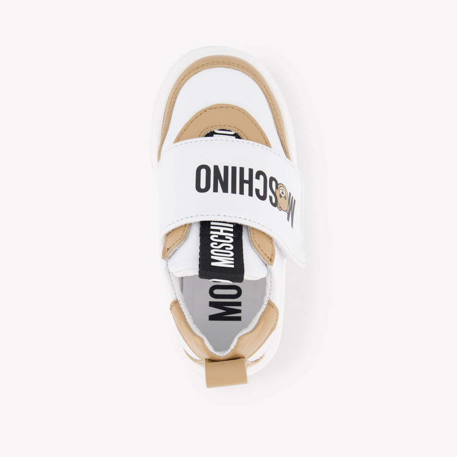 Moschino Unisexe Baskets dans Beige
