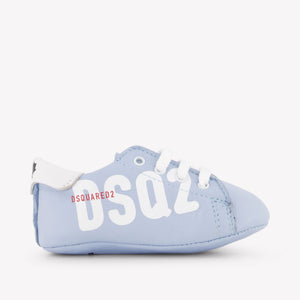 Dsquared2 Baby Unisex Sneakers In Light Blue
