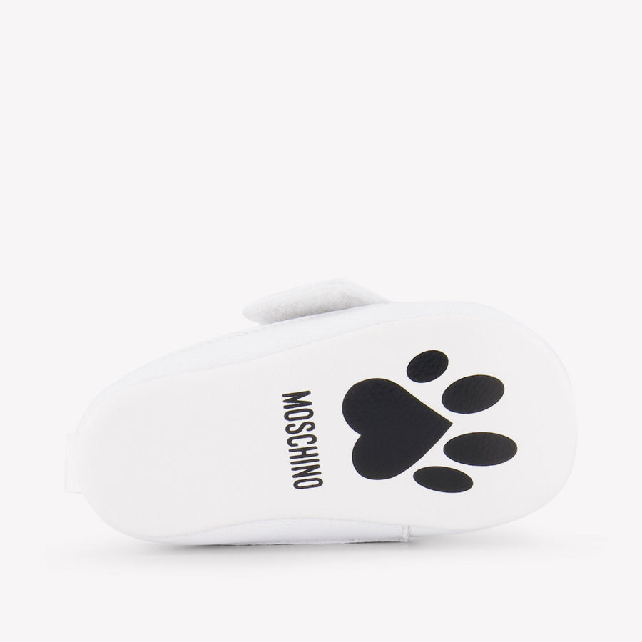 Moschino Bambino Ragazzi Scarpe da ginnastica dentro Bianco