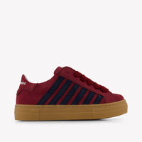 Dsquared2 Unisex Kinder Sneaker in Bordeaux