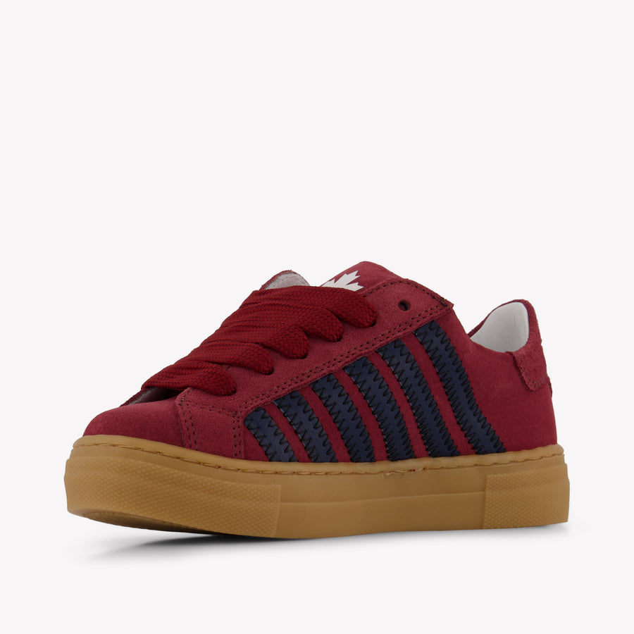 Dsquared2 Unisex Kinder Sneaker in Bordeaux